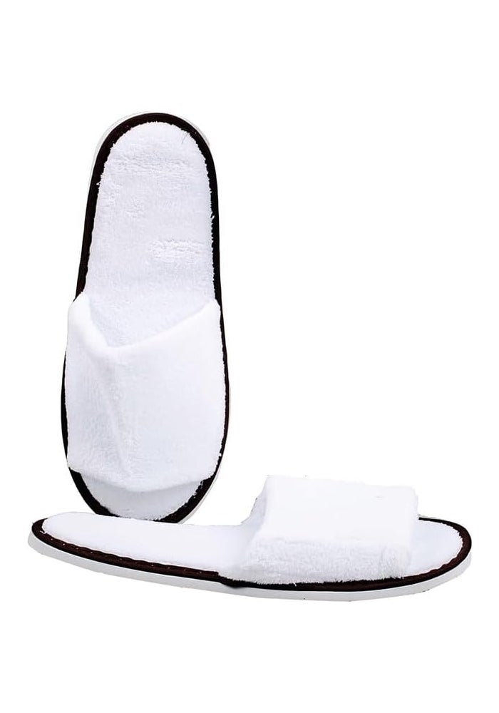 Daiso Bath Slippers - White (Approx. 28cm) - Image 1